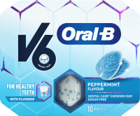 V6 Oral-B Peppermint 10 st