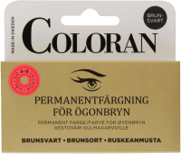 Coloran Ögonbrynsfärg 1st Brunsvart