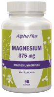 Alpha Plus Magnesium 375 mg 90 kapslar