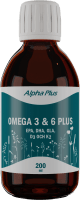 Alpha Plus Omega 3 & 6 Plus 200 ml