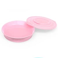 Twistshake Tallrik Pastell Rosa