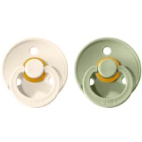 BIBS Colour Latex Size 3 Ivory/Sage 2-pack