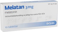 Melatan 3mg Blister 10 tabletter