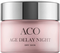 ACO Age Delay Nightcream Dry skin Parf 50ml