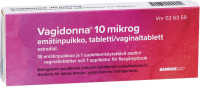 Vagidonna vaginaltablett 10 mikrog 18 st