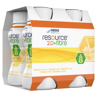 Resource 2,0 + fibre vanilj 4x200 ml