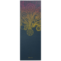 Gaiam 4 mm Classic Printed Vivid Zest Yoga Mat