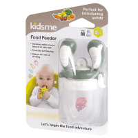 Kidsme Food Feeder Grey 4m+ M 1-pack