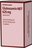 Glukosamin NET Kapsel, hård 625mg Blister, 60kapslar