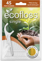 Ecofloss Single Tandtråd med Hållare 45 st