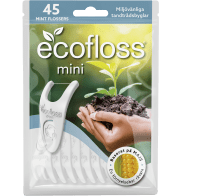 Ecofloss Mini Tandtråd med Hållare 45 st