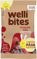 Wellibites Jordgubb & Cola 70g