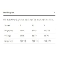 Swedish Posture Ländryggsbälte Stabilize S