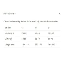 Swedish Posture Ländryggsbälte Stabilize  L