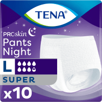 TENA Pants Night Super Large 10-pack