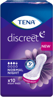 TENA Discreet Normal Night 10-pack