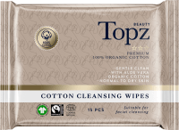 Topz Cosmetics Cleansing Wipes 15 st