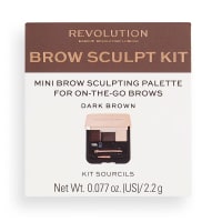 Makeup Revolution Brow Sculpt Kit 2,2 g  Dark Brown