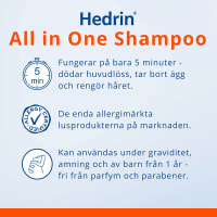 Hedrin All In One Schampoo 200 ml