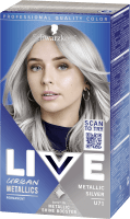 Schwarzkopf Live Intense Color Hårfärg U71 Metallic Silver