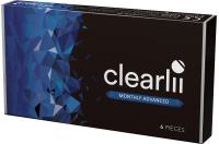 Clearlii Monthly Advanced 6-pack -3.50