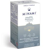 Minami MorEPA Platinum 90% Omega-3 med D-vitamin 60 st