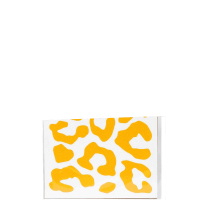 Bookman Reflective Stickers Leopard Print Yellow