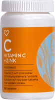 Hjärtats Vitamin C + Zink 180 st