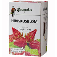 Örtagubben Hibiskusblom Te-påsar 20 st