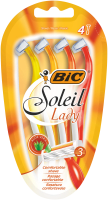 BIC Soleil Lady Rakhyvlar för Kvinnor 4-pack