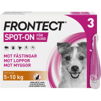 Frontect 5-10 kg Spot-on, lösning Spot-on applikator, 3st (3x1ml)