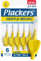 Plackers Gentle Brush 0,7 mm 6st