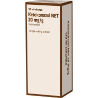 Ketokonazol NET Schampo 20mg/g Plastflaska, 120ml
