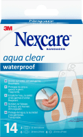 Nexcare Aqua Clear Waterproof Plåster 14 st