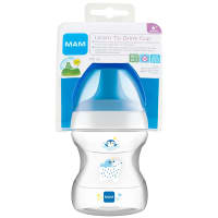 MAM Learn To Drink Cup 190 ml Blue