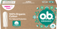 O.b. Organic Tampong Super 16 st