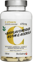 BioSalma C-vitamin 670 mg Bioflavonoider 120 tabletter