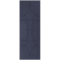 Gaiam Ink Alignment Yoga Mat 6 mm Premium