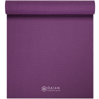 Gaiam Essentials Yoga Mat Purple 6 mm