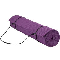 Gaiam Essentials Yoga Mat Purple 6 mm