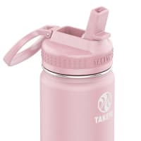 Takeya Actives Straw Insulated Bottle 530 ml Blush