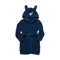 Pippi Organic Bath Robe Dress Blues 122/128