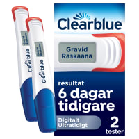 Clearblue Digitalt Ultratidigt Graviditetstest 2-pack