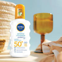 Nivea Sun Sensitive Immediate Protect Soothing Sun Spray SPF50+ 200 ml