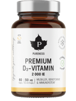 Pureness Premium D3-Vitamin 2000 IE 60 kapslar