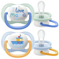 Philips Avent Ultra Air Napp 0-6 mån Mamma/Båt 2-pack