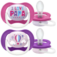 Philips Avent Ultra Air Napp 6-18 mån Pappa/Ballong 2-pack