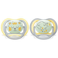 Philips Avent Ultra Air Nattnapp 18 mån+ Tiger/Moln 2-pack