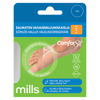 Mills Comforsil Sömlös Hallux Valguskorrigerare Vänster 1 st