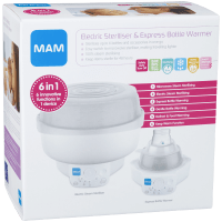 MAM 6in1 Electric Steriliser & Express Bottle Warmer 1-pack